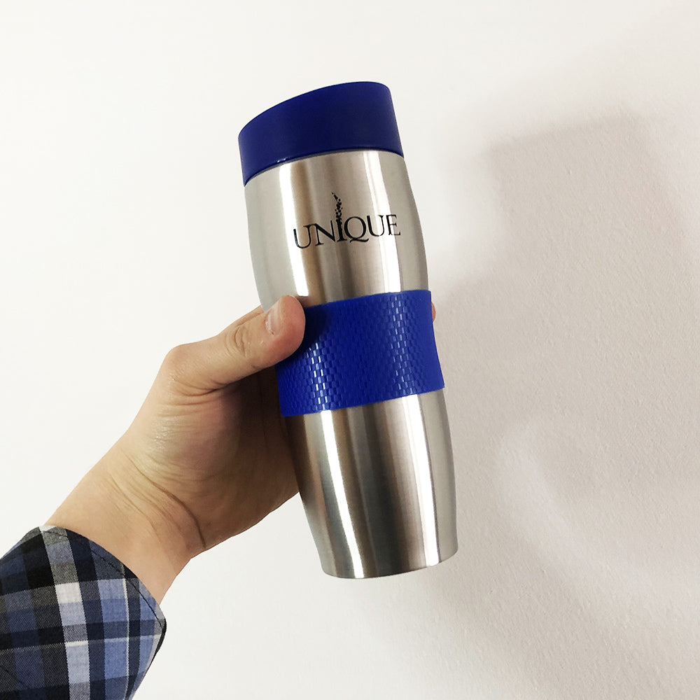 Термокружка UNIQUE UN-1072 0.38 л, Термокружка для детей, Термос для питьевой воды. Цвет: синий