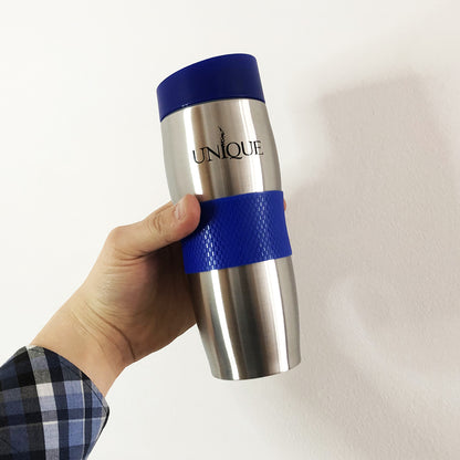 Термокружка UNIQUE UN-1072 0.38 л, Термокружка для детей, Термос для питьевой воды. Цвет: синий