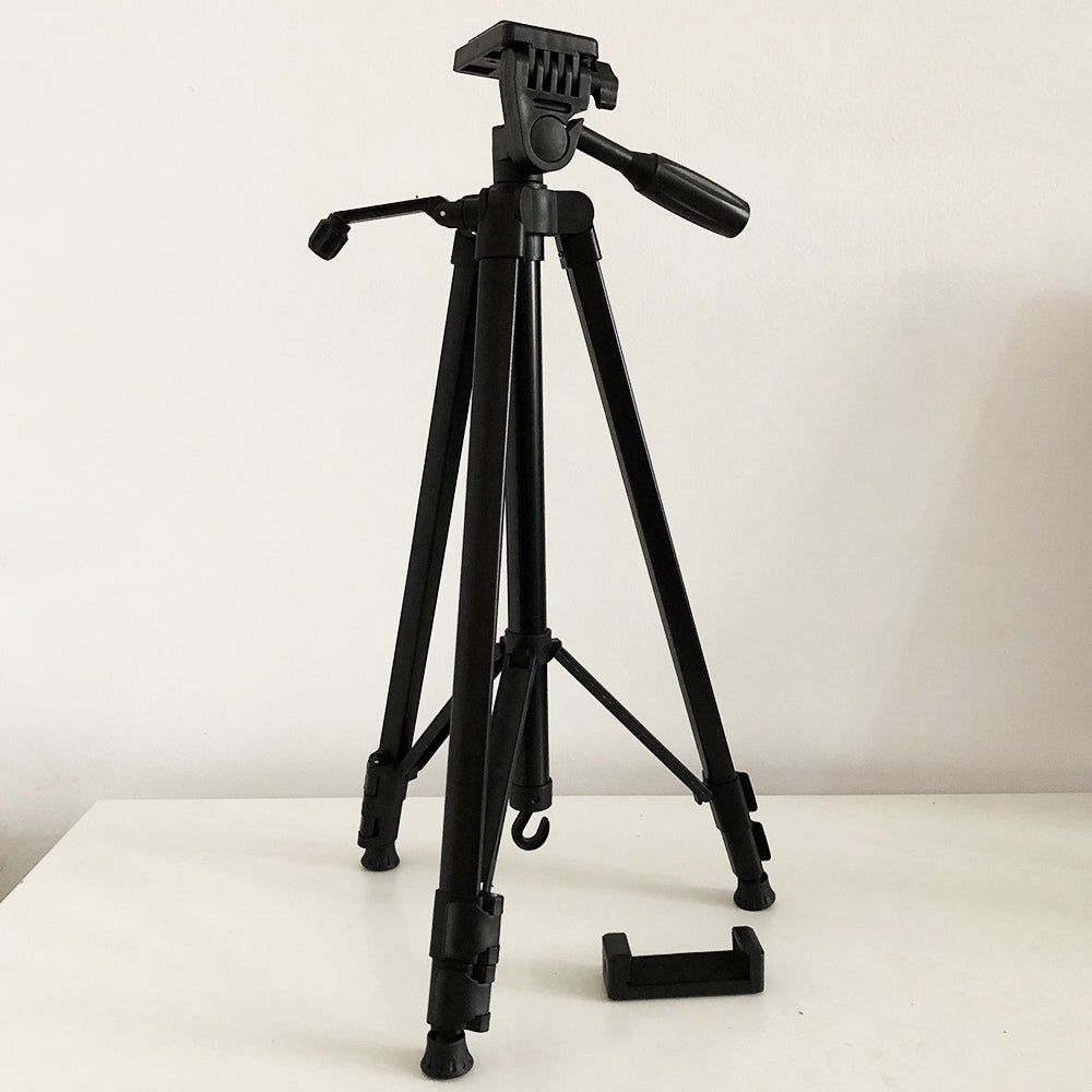 Штатив для камеры, телефона, трипод, тринога TriPod 380A 0.50-1.35м, Штатив раскладной для фото