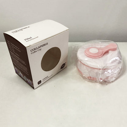 Кружка туристическая (складная/силиконовая), кружка походная силиконовая складная. Цвет: розовый