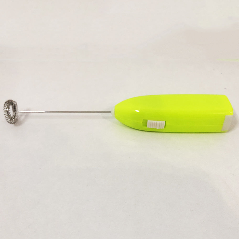 Миксер для сливок-капучинатор FUKE Mini Creamer для взбивания молока, сливок. Цвет: салатовый