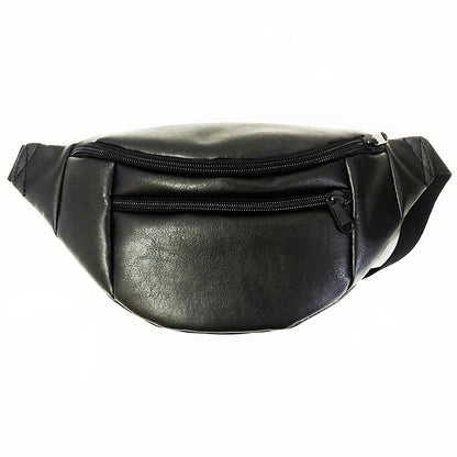 Сумка на пояс. Сумка через плечо. бананка мужская/женская. Цвет: черный