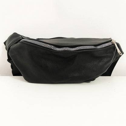 Бананка кожаная. Сумка на пояс из кожи, Универсальная сумка нагрудная, Практичная сумка на пояс