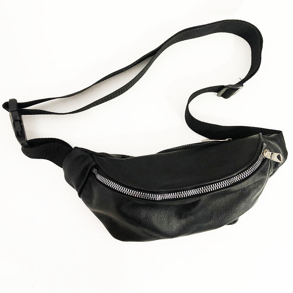 Бананка кожаная. Сумка на пояс из кожи, Универсальная сумка нагрудная, Практичная сумка на пояс