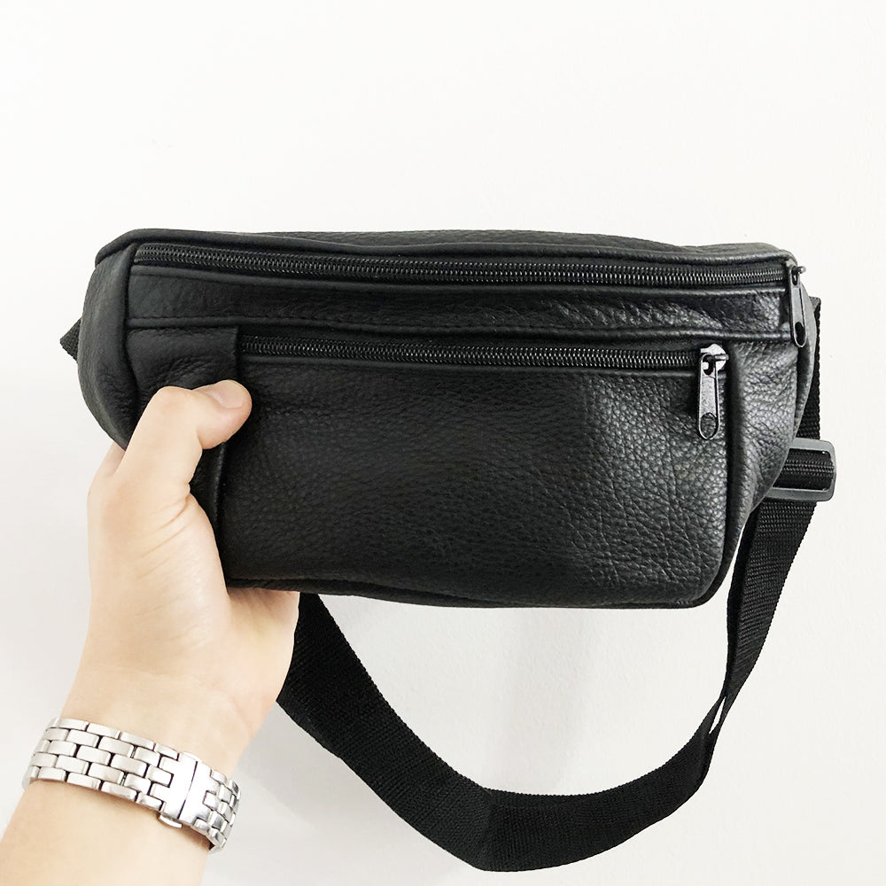 Мужская сумка на грудь, Сумка для города, Бананка унисекс, Вместительная бананка, Бананка через плечо