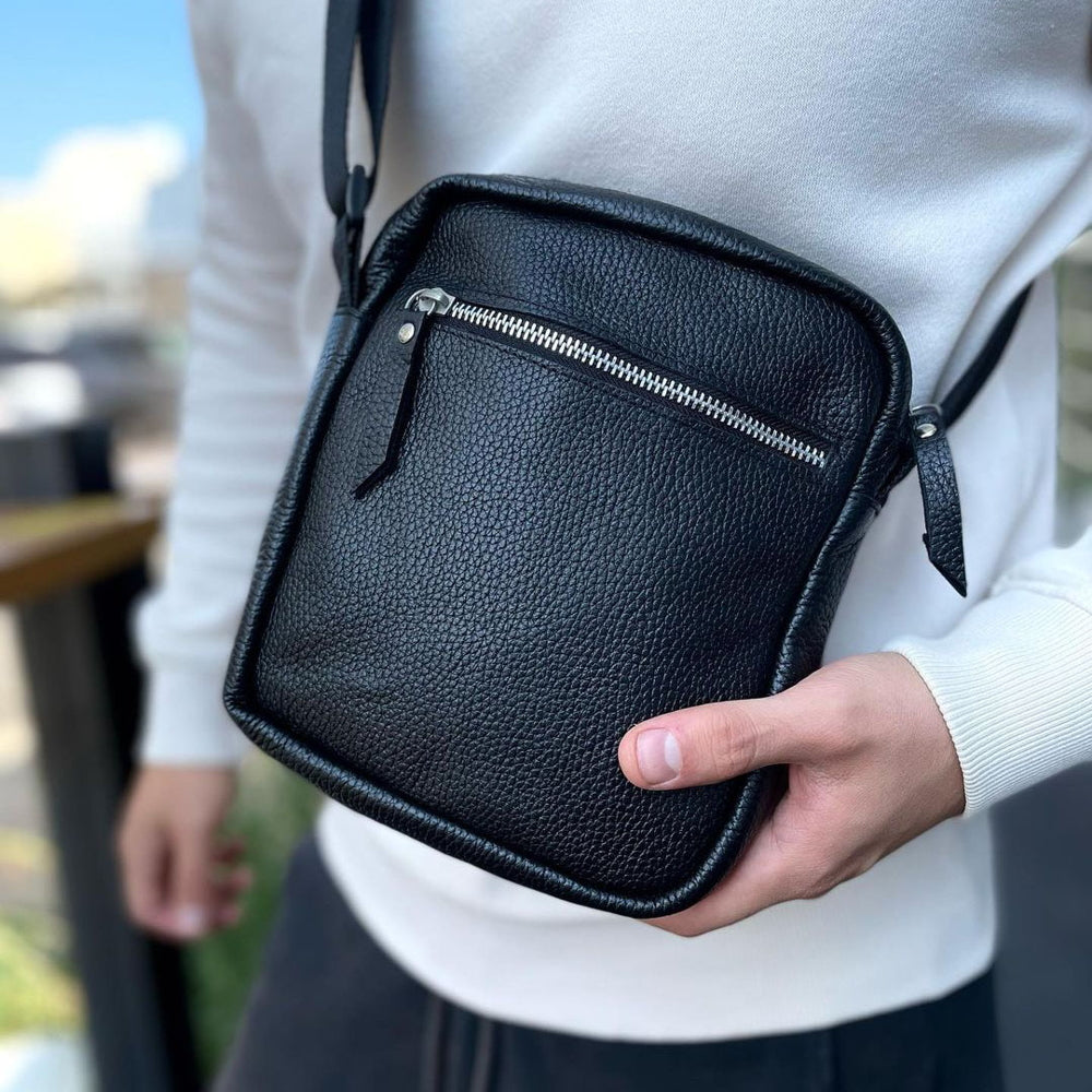 Мужские сумки через плечо, Мужская кожаная сумка, Повседневная сумка-мессенджер, Сумка-мессенджер