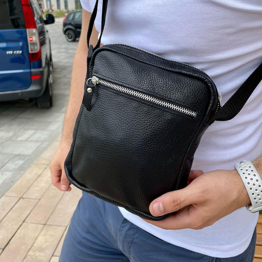 Сумка через плече, Повсякденна сумка-месенджер, Чоловіча сумка для документів, Чоловіча шкіряна сумка