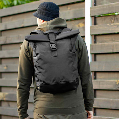 Рюкзак Roll Top мужской-женский для ноутбука городской ролл топ, большой рюкзак для путешествий