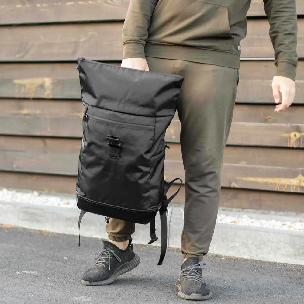 Рюкзак Roll Top мужской-женский для ноутбука городской ролл топ, большой рюкзак для путешествий