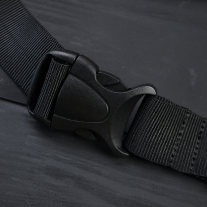 Бананка из натуральной кожи, сумка мужская-женская барсетка черная сумочка