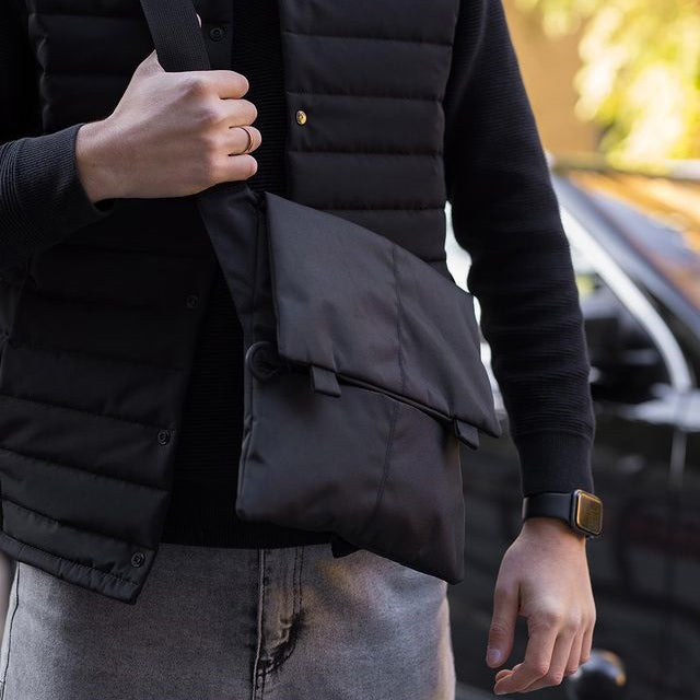 Набор: Сумка с кобурой + фонарь тактический POLICE BL-X71-P50