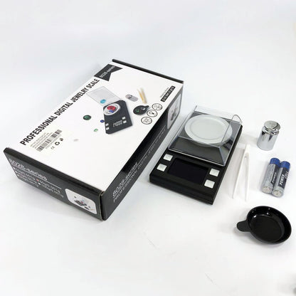 Весы ювелирные высокоточные до 50г, 0.001г точность, 8028, Компактные электронные весы для ювелиров