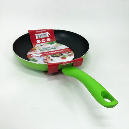 Сковорода с антипригарным покрытием XYLAN Con Brio CB-2614 26 см, сковорода с толстым дном. Цвет: зеленый