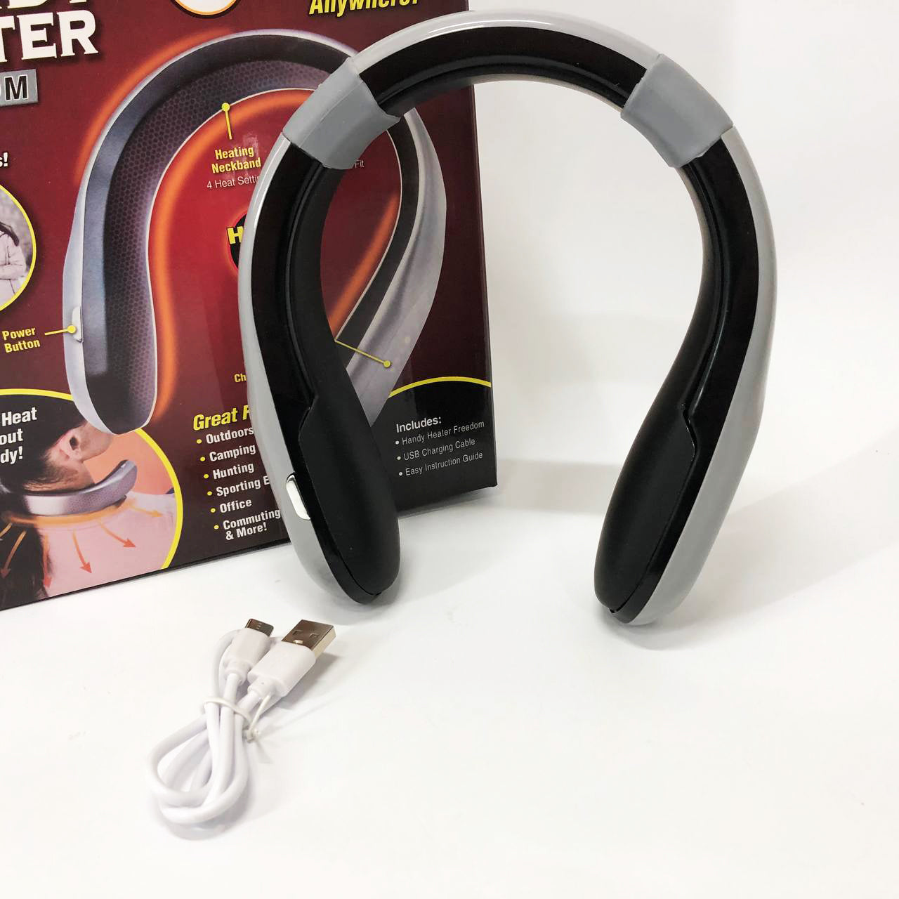 Портативный переносной мини обогреватель для шеи Handy Heater