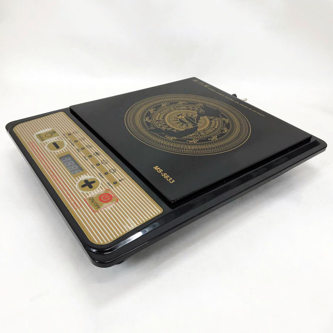 Настольная плита Domotec MS-5833 Однокомфортная Индукционная, электроплита 2000 вт, плита домашняя