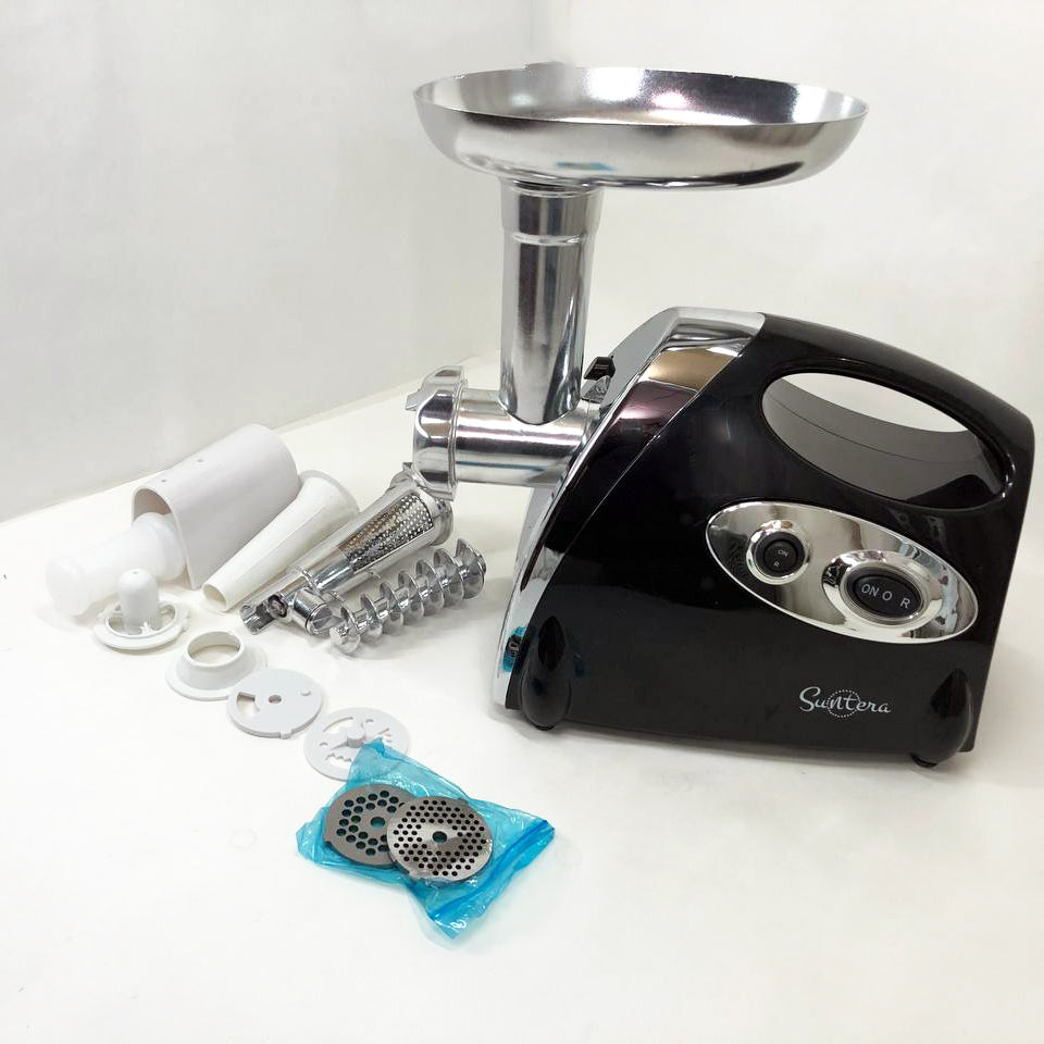 Электромясорубка Suntera SMG-5420B 1800 Вт, электромясорубка соковыжималка для томатов, мясорубка для дома
