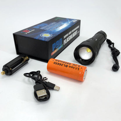 Фонарик ручной Bailong BL-A75-P90, фонарик полис, фонарик bl, фонарик светодиодный для туриста