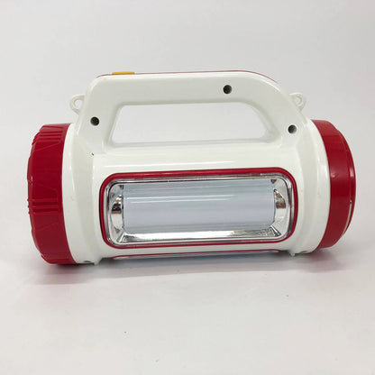 Фонарь кемпинговый с солнечной панелью 5158-LED-COB power bank, кемпинговый фонарь-лампа. Цвет: красный