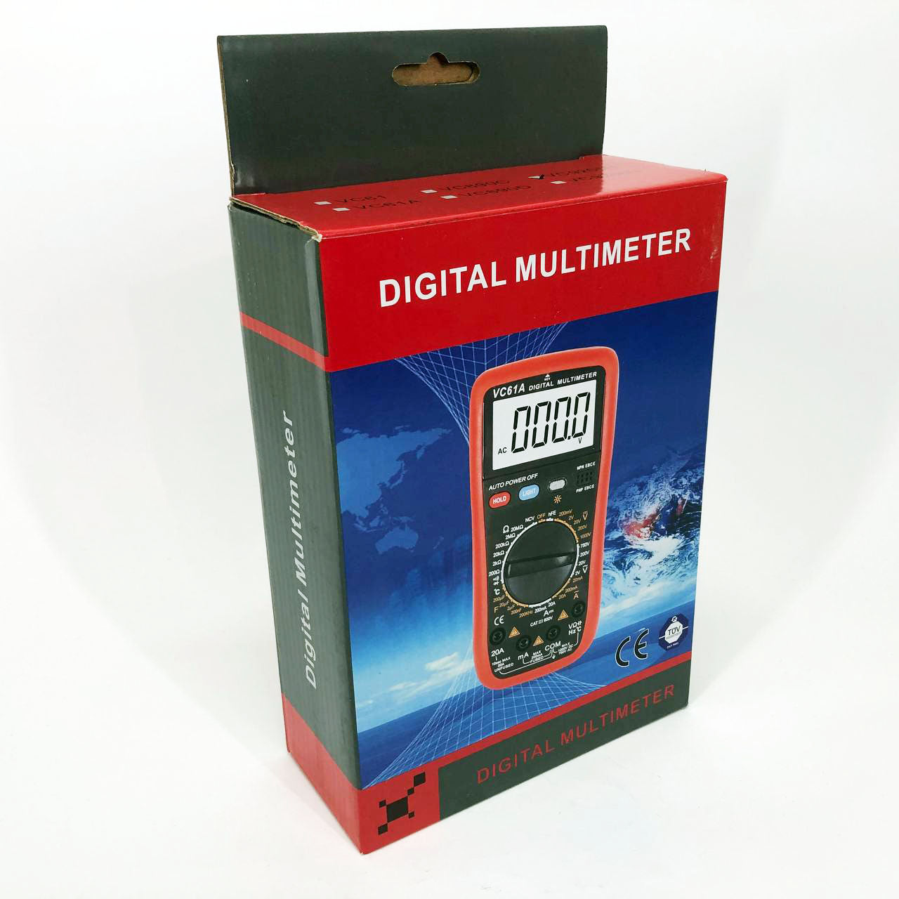 Цифровой Профессиональный мультиметр VC9205N тестер вольтметр, тестеры электроизмерительные