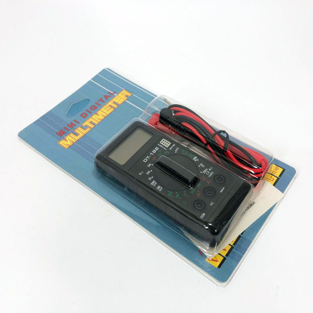 Мультиметр DT-182 (100), мультиметр тестер вольтметр, мультиметр для автомобиля, тестер для электрика