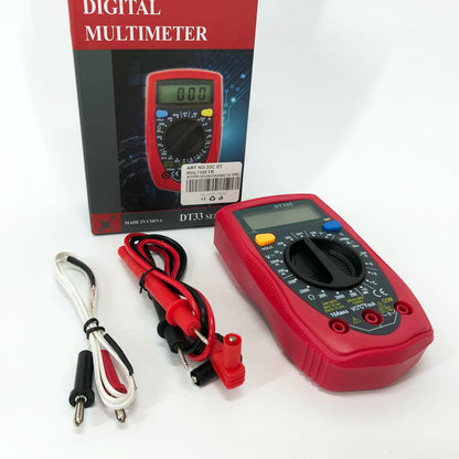 Цифровой Мультиметр 33 C DT DIGITAL мультитестер тестер, электронный мультиметр, тестер профессиональный