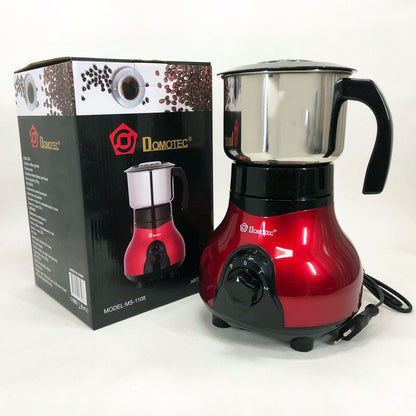 Электрическая кофемолка Domotec MS-1108 600 мл 250 Вт, электрическая кофемолка для турки, роторная кофемолка