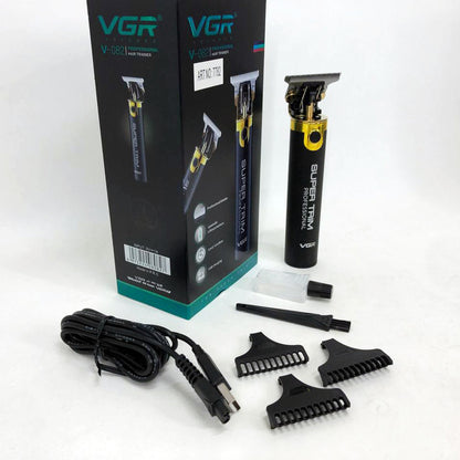Машинка для стрижки VGR V-082 аккумуляторная беспроводная профессиональная + 3 насадки триммер для волос