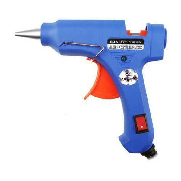 Пистолет клеевой XUNLEI XL-E20 7,5мм, Клеевой пистолет для рукоделия, Клеевой пистолет для творчества