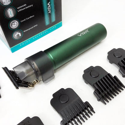 Машинка для стрижки аккумуляторная VGR V-186 триммер для волос и бороды