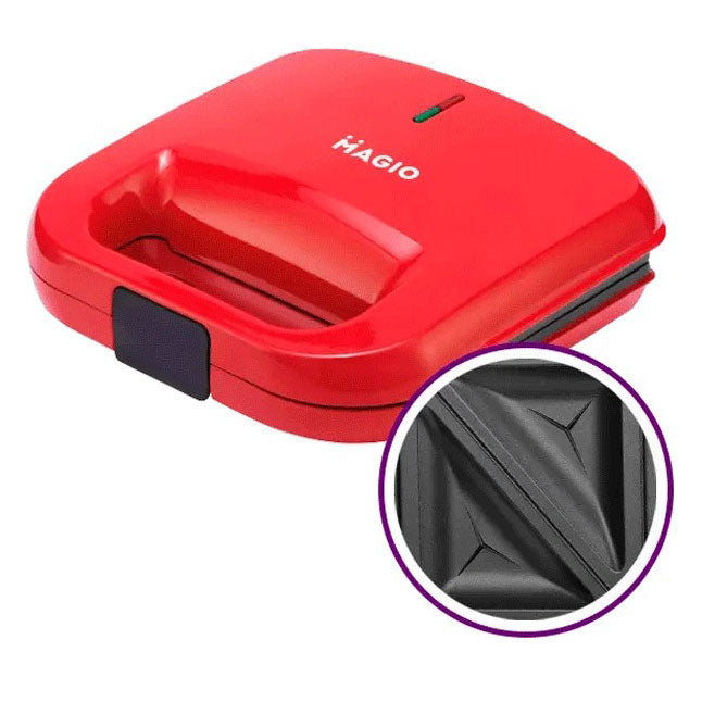 Бутербродница сендвичница MAGIO MG-376 750 Вт, бутербродница электрическая, электрическая сэндвичница