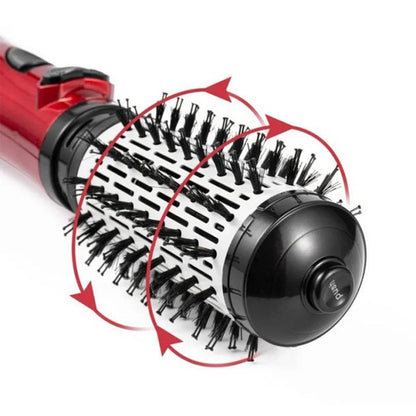 Фен щетка для сушки волос вращающейся Gemei GM-4829, Стайлер для укладки, браш воздушный, плойка расческа