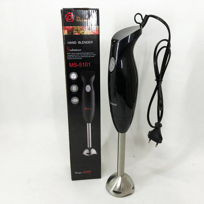 Блендер DOMOTEC MS-5101 занурювальний 350 Вт нержавіюча сталь, блендер для молочних коктейлів блендер подрібнювач