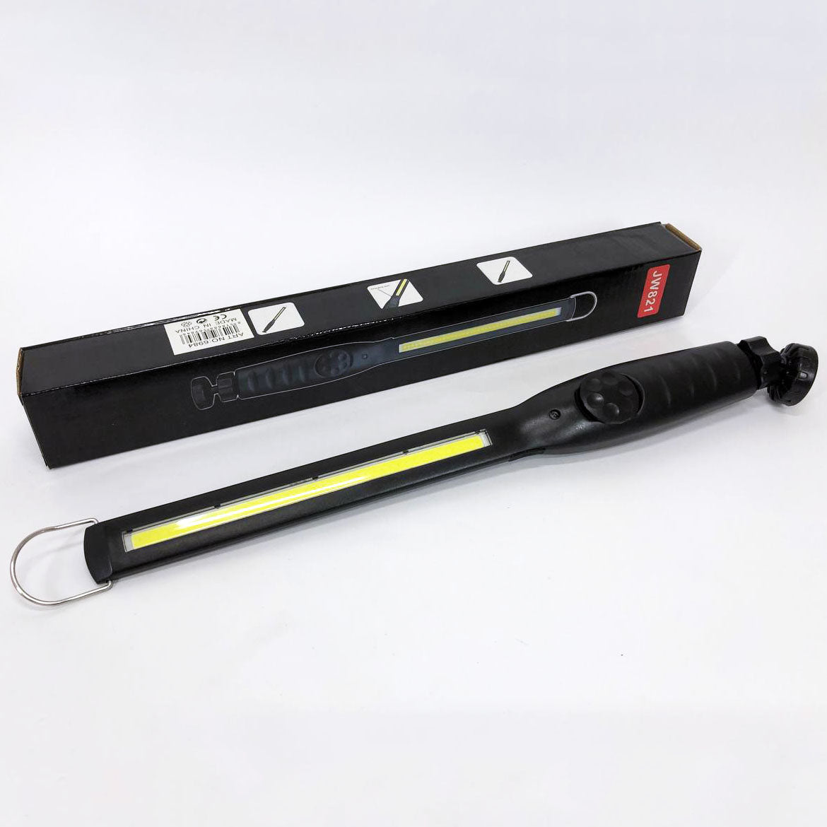 Фонарь ручной аккумуляторный Bailong BL-821 COB Фонарик с магнитом, фонарь лампа кемпинговый