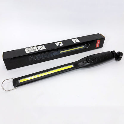 Фонарь ручной аккумуляторный Bailong BL-821 COB Фонарик с магнитом, фонарь лампа кемпинговый