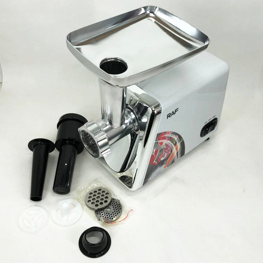 Электрическая мясорубка RAF R.3368 2500W Нержавеющая сталь, мясорубка электрическая металл