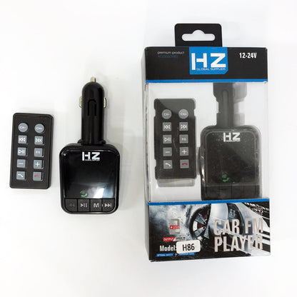 Трансмиттер/модулятор H86BT, FM модулятор с bluetooth, Fm трансмиттер в машину, Качественный фм модулятор
