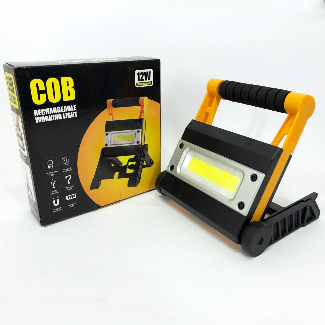 Фонарь-прожектор аккумуляторный BL MS 8006 7858 ручной, аккумуляторный кемпинговый фонарь, лампа