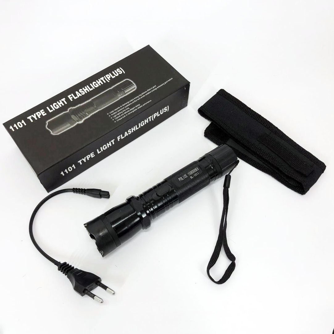 Светодиодный фонарь тактический Police BL-1101 ЗУ 220В + чехол, фонарь ручной тактический