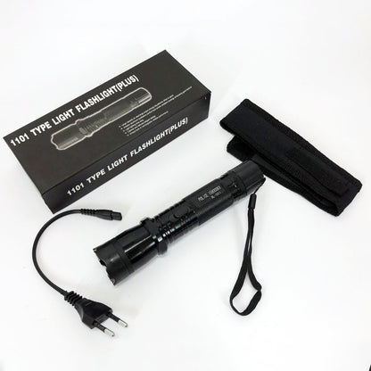 Светодиодный фонарь тактический Police BL-1101 ЗУ 220В + чехол, фонарь ручной тактический