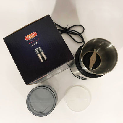 Кофемолка MAGIO MG-201 200 Вт, машинка для помола кофе, кофемолка мини, электрическая кофемолка для турки