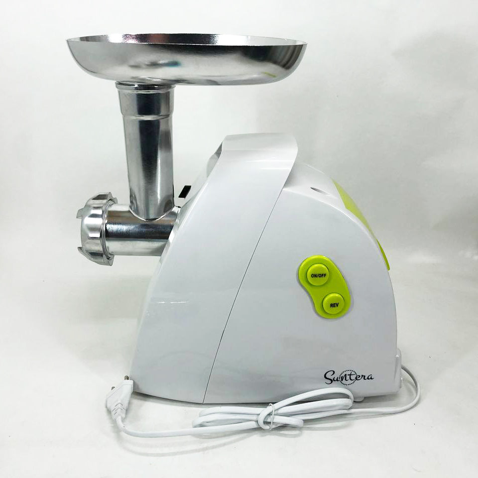 Мясорубка Suntera SMG-5425W, мясорубка-соковыжималка, электрическая мясорубка с насадками для дома