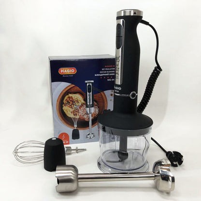 Блендер-измельчитель погружной MAGIO MG-644 1200 Вт, блендер для дома, блендер для кухни, электрический