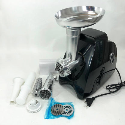 Мясорубка Suntera SMG-5425B, электрическая мясорубка с насадками, электромясорубка для шинковки