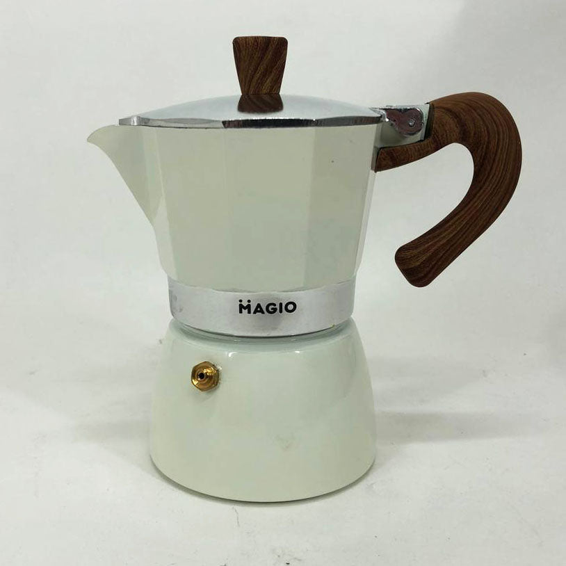 Гейзерная кофеварка Magio MG-1007 150 мл, гейзерная кофеварка из нержавейки, кофеварка для дома