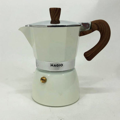 Гейзерная кофеварка Magio MG-1007 150 мл, гейзерная кофеварка из нержавейки, кофеварка для дома