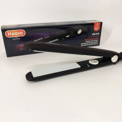 Щипцы выпрямитель для волос 45Вт керамика , регулировка t. MAGIO МG-578, Стайлер для укладки