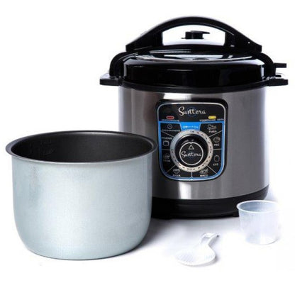 Мультиварка-скороварка SUNTERA SPC-1100 1000 Вт, пароварка для кухни бытовая, антипригарные рисоварки