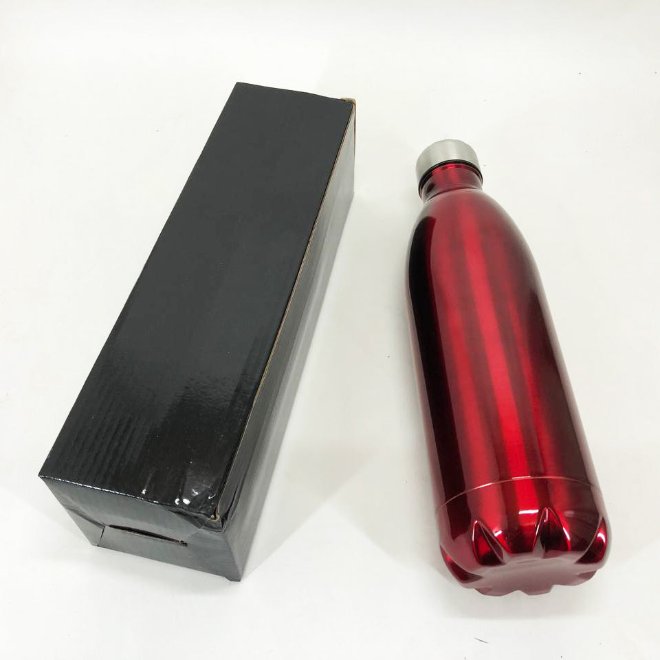 Термос UNIQUE UN-1024 1 л, Качественный термос для дома, Термос для напитков. Цвет: красный