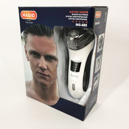Электробритва MAGIO MG-685, бритва триммер для бороды, машинка для стрижки бороды