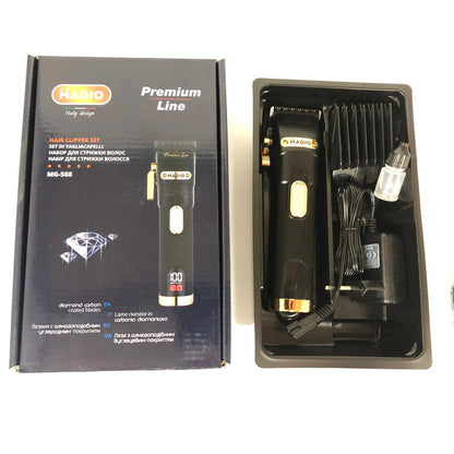 Машинка для стрижки Magio MG-588, Бритва триммер для мужчин, Машинка для стрижки головы